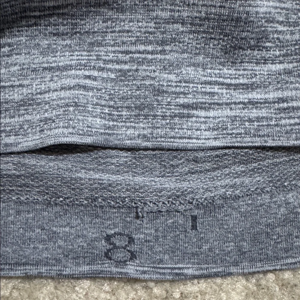 Lululemon Swiftly Tech Racerback Tank Top Spacedye Gray Workout Athleisure-8